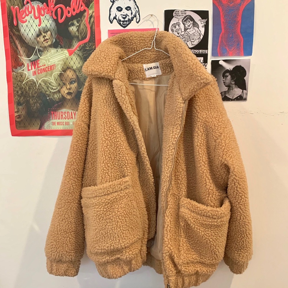 I.AM.GIA FUZZY JACKET